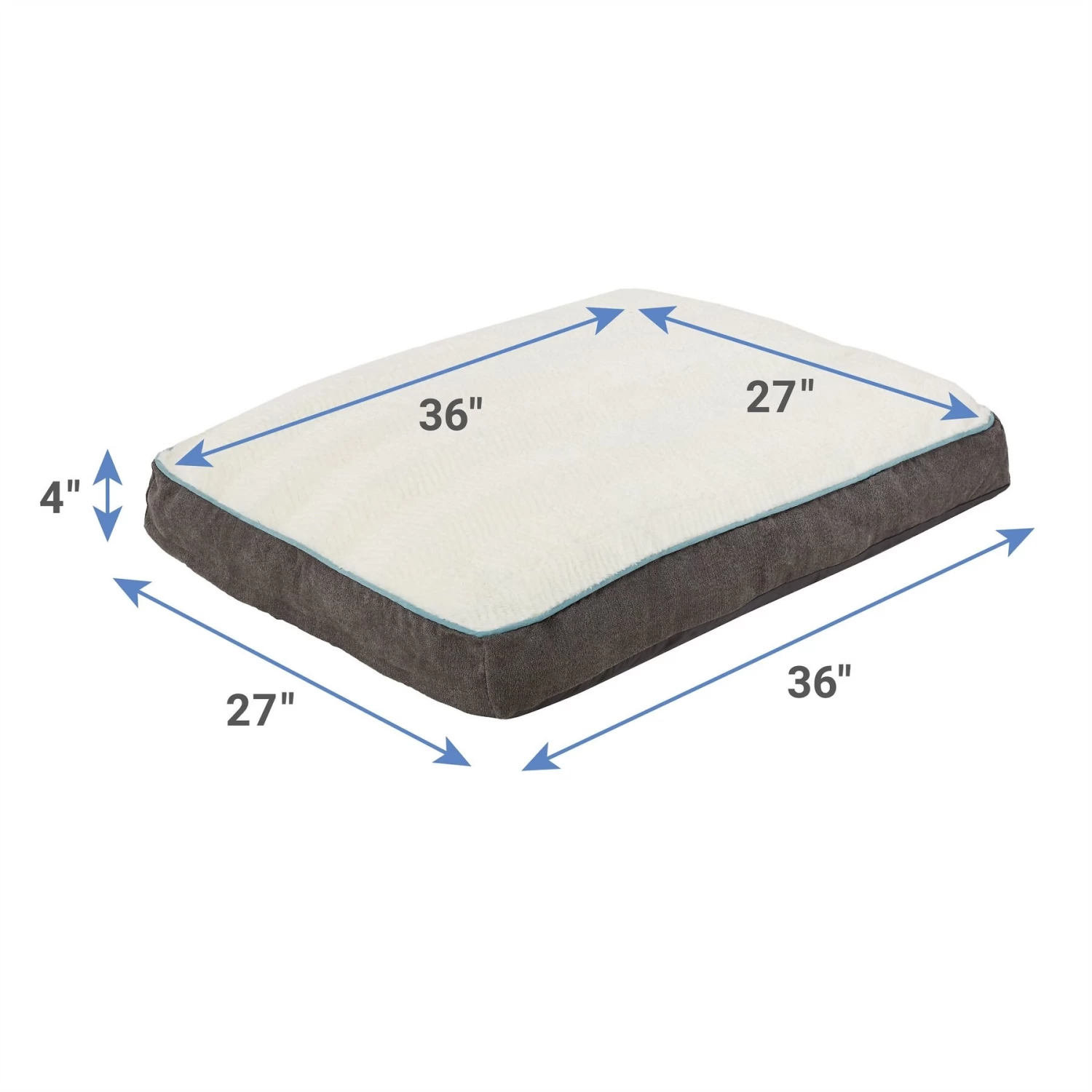 Frisco Plush Pillow Cat & Dog Bed W/ Removable Cover 2 Frisco Plush Pillow Cat & Dog Bed W/ Removable Cover - Image 2