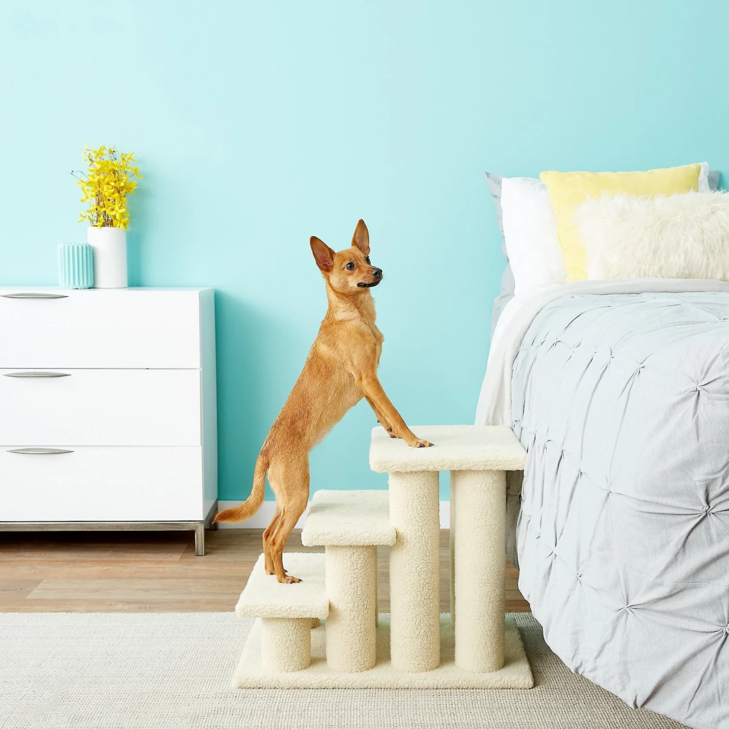 Frisco 18.5 Or 24.5 Inch 2-in-1 Cat & Dog Stairs 7 Frisco 18.5 Or 24.5 Inch 2-in-1 Cat & Dog Stairs - Image 7