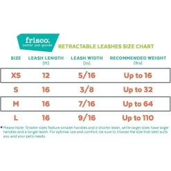 Frisco Nylon Tape Reflective Retractable Dog Leash -Frisco 140896 PT8. AC SS1800 V1524508344