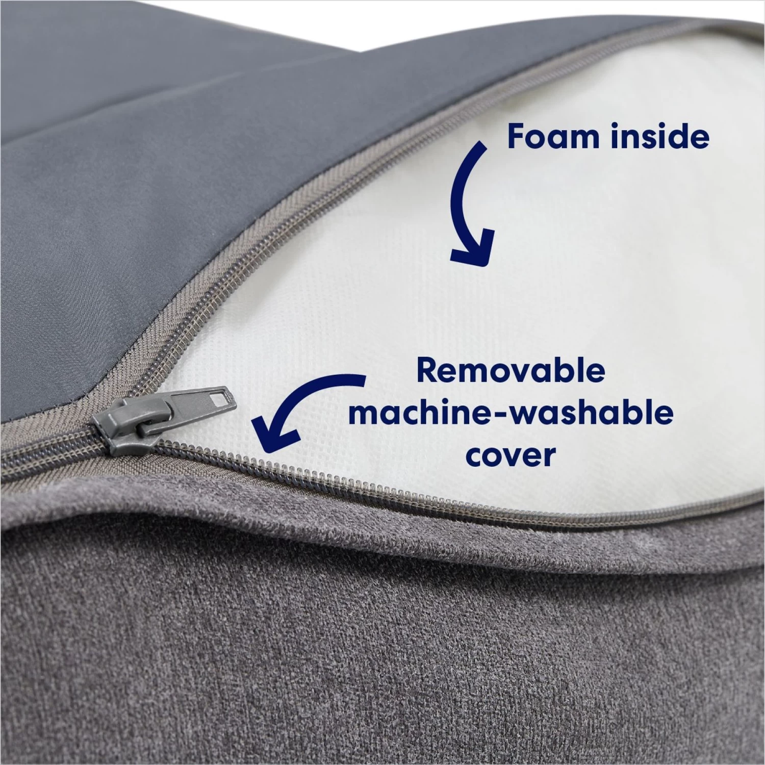 Frisco Plush Orthopedic Pillowtop Dog Bed W/Removable Cover 3 Frisco Plush Orthopedic Pillowtop Dog Bed W/Removable Cover - Image 3