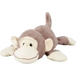 Frisco Monkey Plush Squeaky Dog Toy