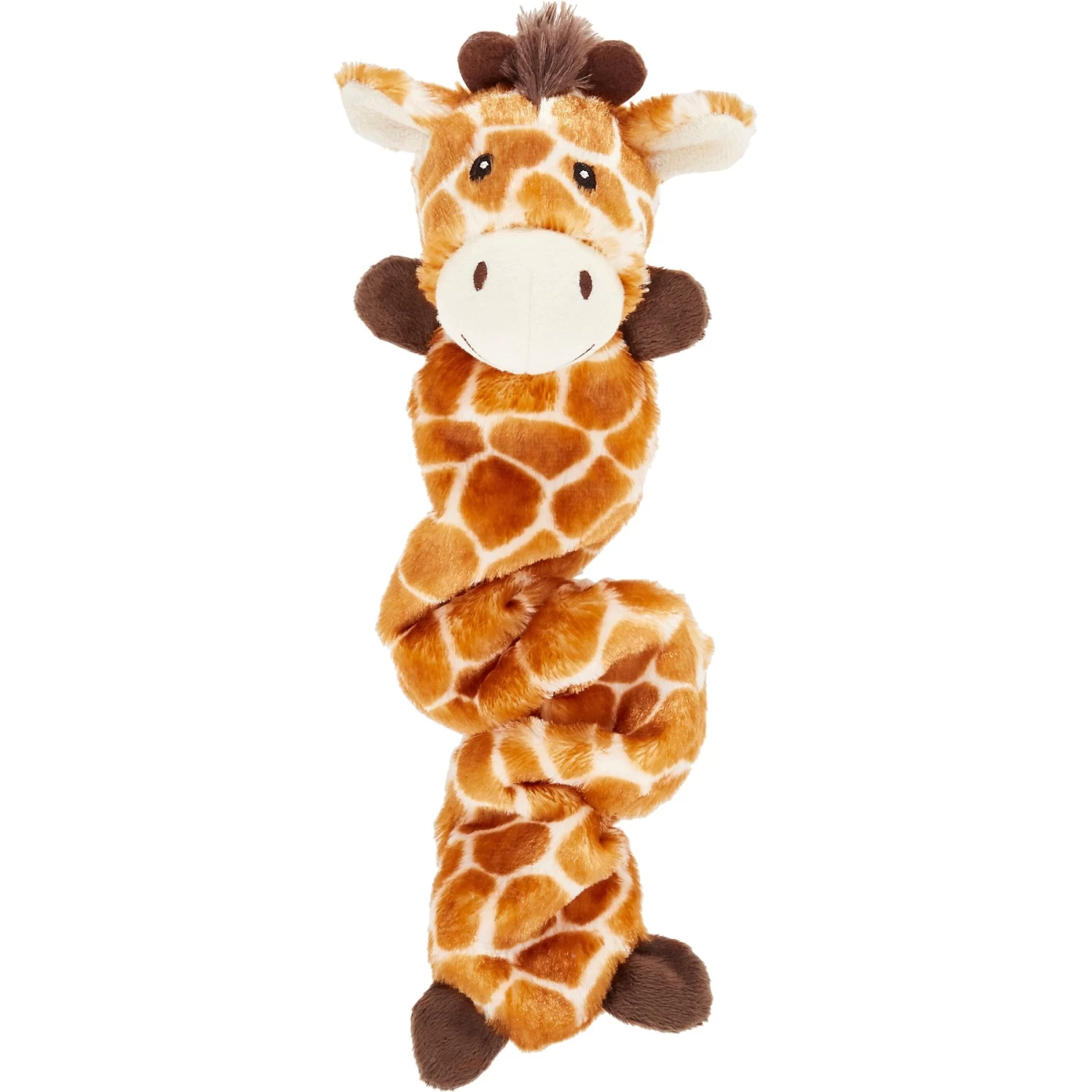 Frisco Giraffe Bungee Plush Squeaky Dog Toy 1 Frisco Giraffe Bungee Plush Squeaky Dog Toy
