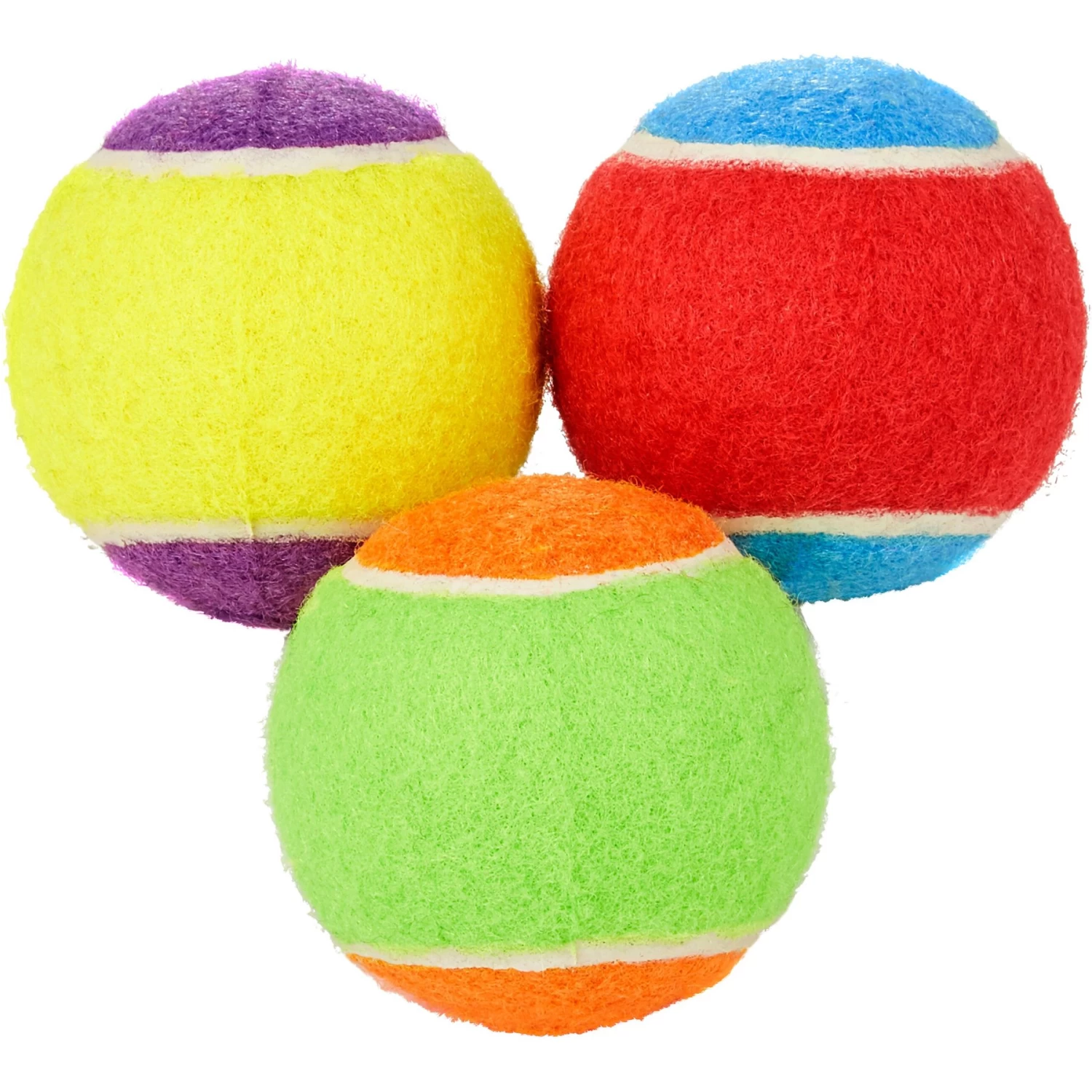 Frisco Fetch Squeaking Colorful Tennis Ball Dog Toy 1 Frisco Fetch Squeaking Colorful Tennis Ball Dog Toy