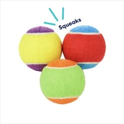 Frisco Fetch Squeaking Colorful Tennis Ball Dog Toy 9 Frisco Fetch Squeaking Colorful Tennis Ball Dog Toy -Frisco 152846 PT2. AC SS1800 V1691776638