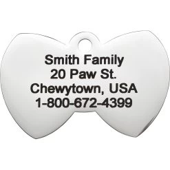 Frisco Stainless Steel Personalized Dog & Cat ID Tag, Bow Tie 10 Frisco Stainless Steel Personalized Dog & Cat ID Tag, Bow Tie -Frisco 152997 PT3. AC SS1800 V1548964672