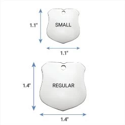 Frisco Stainless Steel Personalized Dog & Cat ID Tag, Badge 13 Frisco Stainless Steel Personalized Dog & Cat ID Tag, Badge -Frisco 153009 PT6. AC SS1800 V1541783440