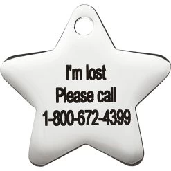 Frisco Stainless Steel Personalized Dog & Cat ID Tag, Star 11 Frisco Stainless Steel Personalized Dog & Cat ID Tag, Star -Frisco 153017 PT4. AC SS1800 V1548964862