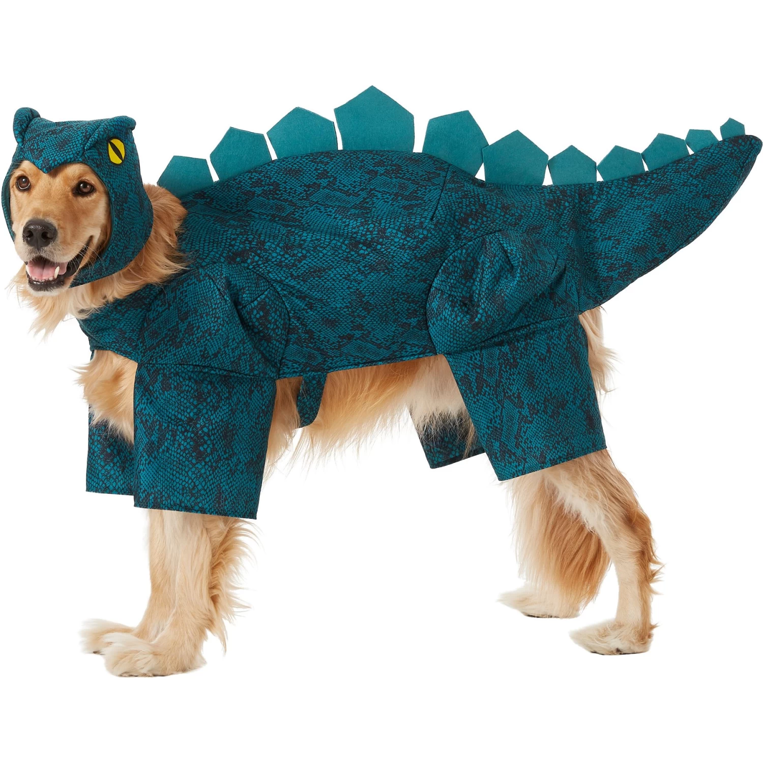 Frisco Stegosaurus Dinosaur Dog & Cat Costume 1 Frisco Stegosaurus Dinosaur Dog & Cat Costume