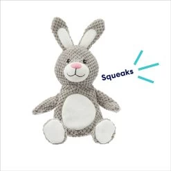 Frisco Bunny Textured Plush Squeaky Dog Toy -Frisco 174693 PT2. AC SS1800 V1695670750