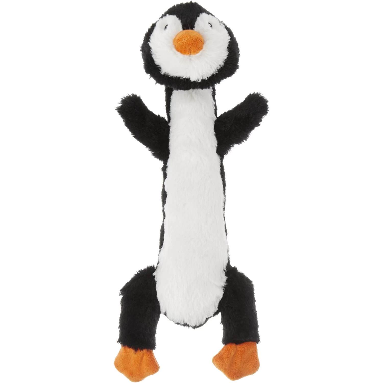 Frisco Penguin Skinny Plush Squeaky Dog Toy 1 Frisco Penguin Skinny Plush Squeaky Dog Toy