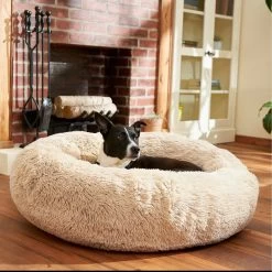 Frisco Eyelash Cat & Dog Bolster Bed