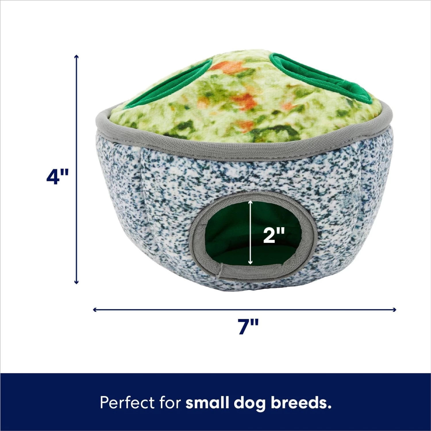 Frisco Guacamole Hide & Seek Puzzle Plush Squeaky Dog Toy 3 Frisco Guacamole Hide & Seek Puzzle Plush Squeaky Dog Toy - Image 3