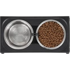 Frisco Stainless Steel Bowls With Adjustable Elevated Holder -Frisco 216015 PT4. AC SS1800 V1591020390