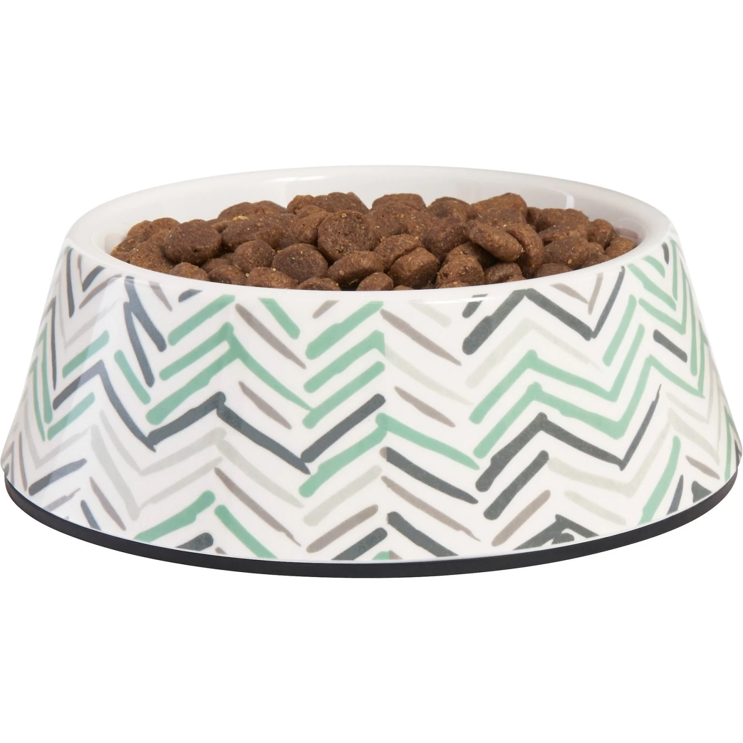 Frisco Chevron Brushed Melamine Bowl 3 Frisco Chevron Brushed Melamine Bowl - Image 3