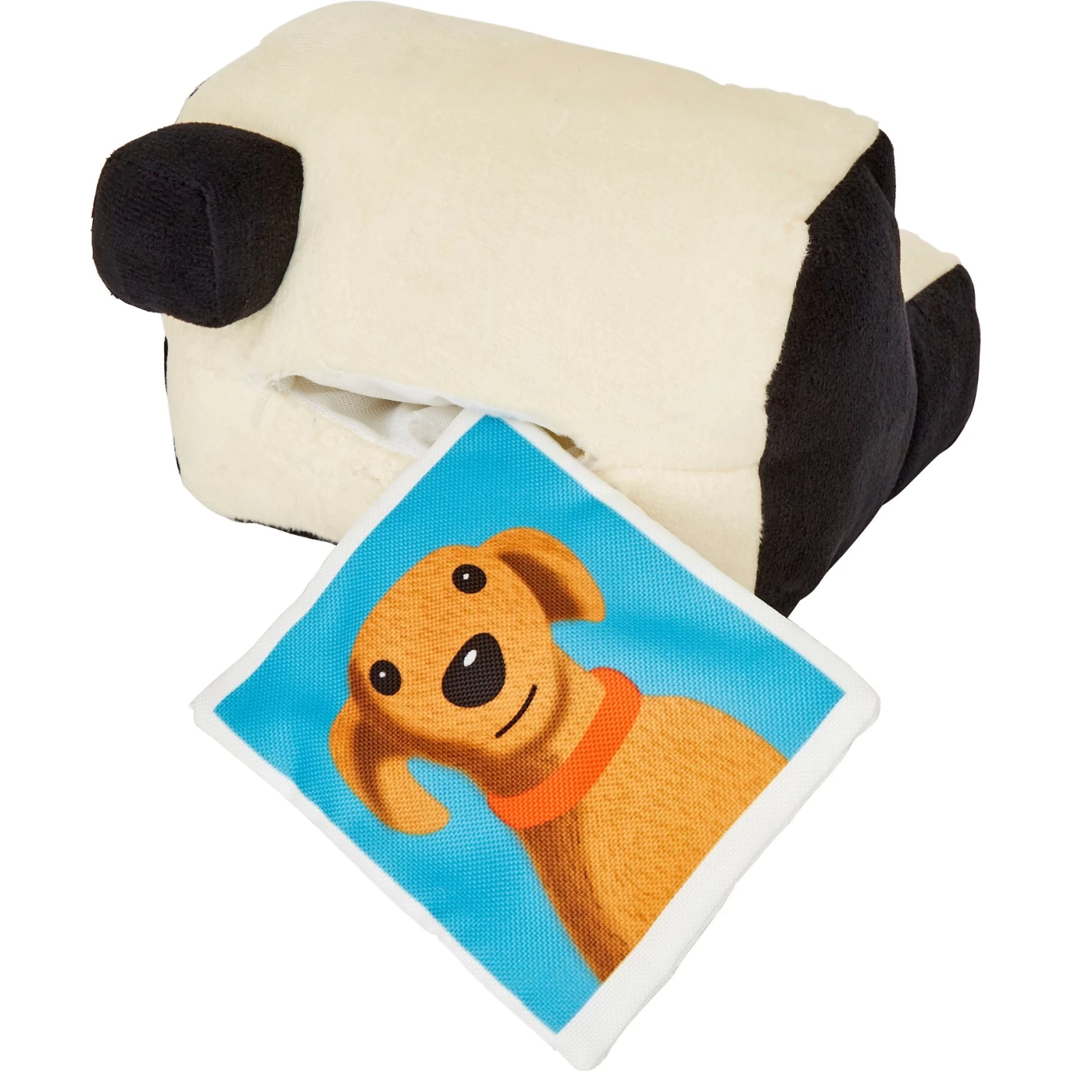 Frisco Retro Camera 2-in-1 Rip For Surprise Plush Squeaky Dog Toy 1 Frisco Retro Camera 2-in-1 Rip For Surprise Plush Squeaky Dog Toy