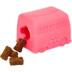 Frisco Retro Funky Van TPE Treat Dispenser Dog Toy, Medium/Large