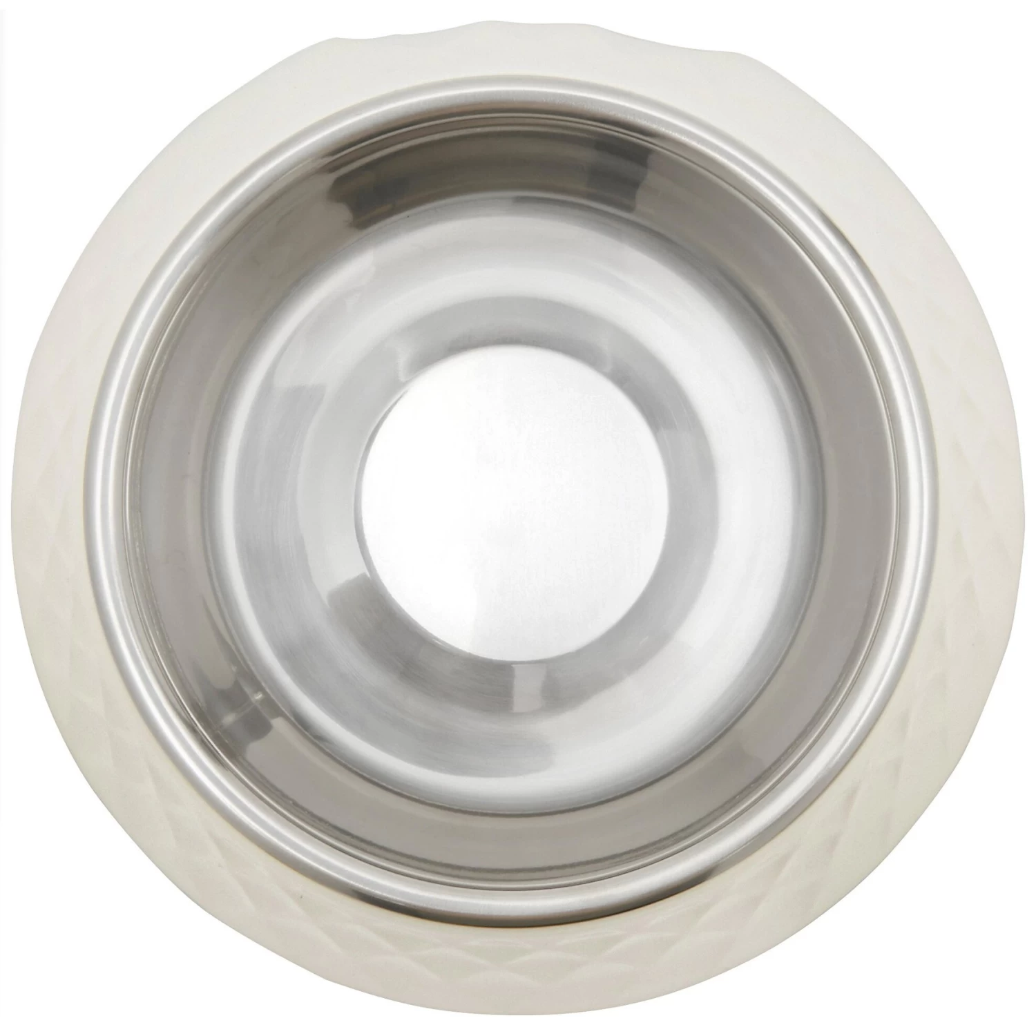 Frisco Hammered Melamine Stainless Steel Dog Bowl 3 Frisco Hammered Melamine Stainless Steel Dog Bowl - Image 3