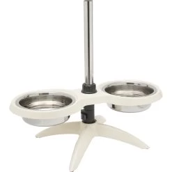 Frisco Adjustable Stainless Steel Double Elevated Dog Bowls 9 Frisco Adjustable Stainless Steel Double Elevated Dog Bowls -Frisco 232097 PT2. AC SS1800 V1605110599