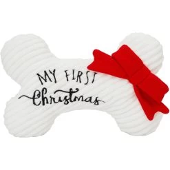 Frisco Holiday My First Christmas Bone Plush Squeaky Dog Toy 9 Frisco Holiday My First Christmas Bone Plush Squeaky Dog Toy -Frisco 233166 PT3. AC SS1800 V1600707130