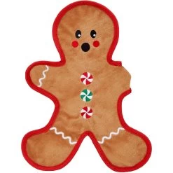 Frisco Holiday Gingerbread Man Flat Plush Squeaky Dog Toy 9 Frisco Holiday Gingerbread Man Flat Plush Squeaky Dog Toy -Frisco 233241 PT3. AC SS1800 V1600872370
