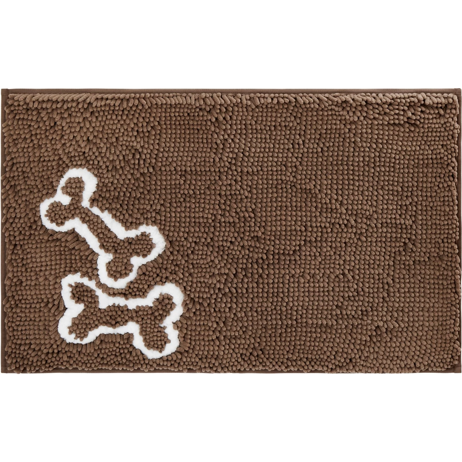 Frisco Microfiber Chenille Bones Mat 1 Frisco Microfiber Chenille Bones Mat