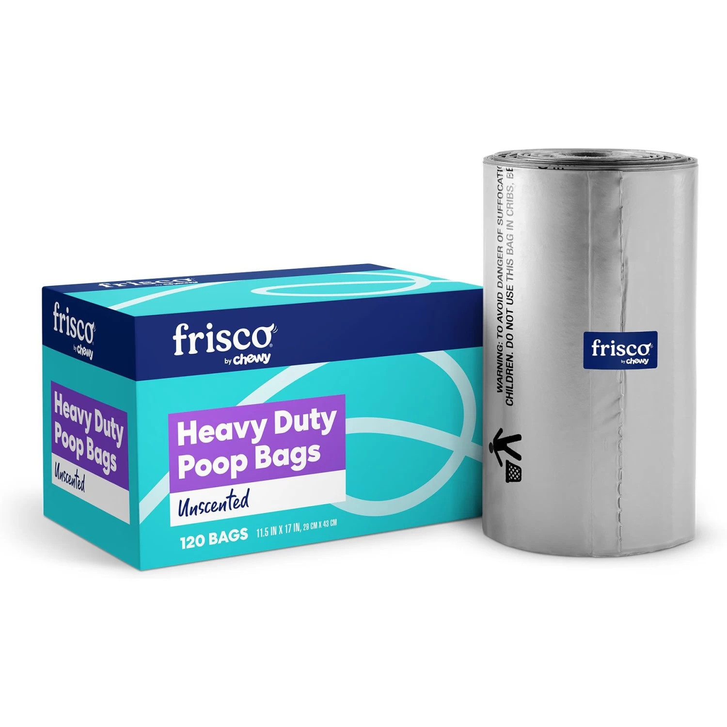 Frisco Pantry Pack Large Size Dog Poop Bags, 120 Count 1 Frisco Pantry Pack Large Size Dog Poop Bags, 120 Count