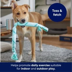 Frisco Double Fun Rope Crinkle Fetch Dog Toy -Frisco 242137 PT3. AC SS1800 V1695242178