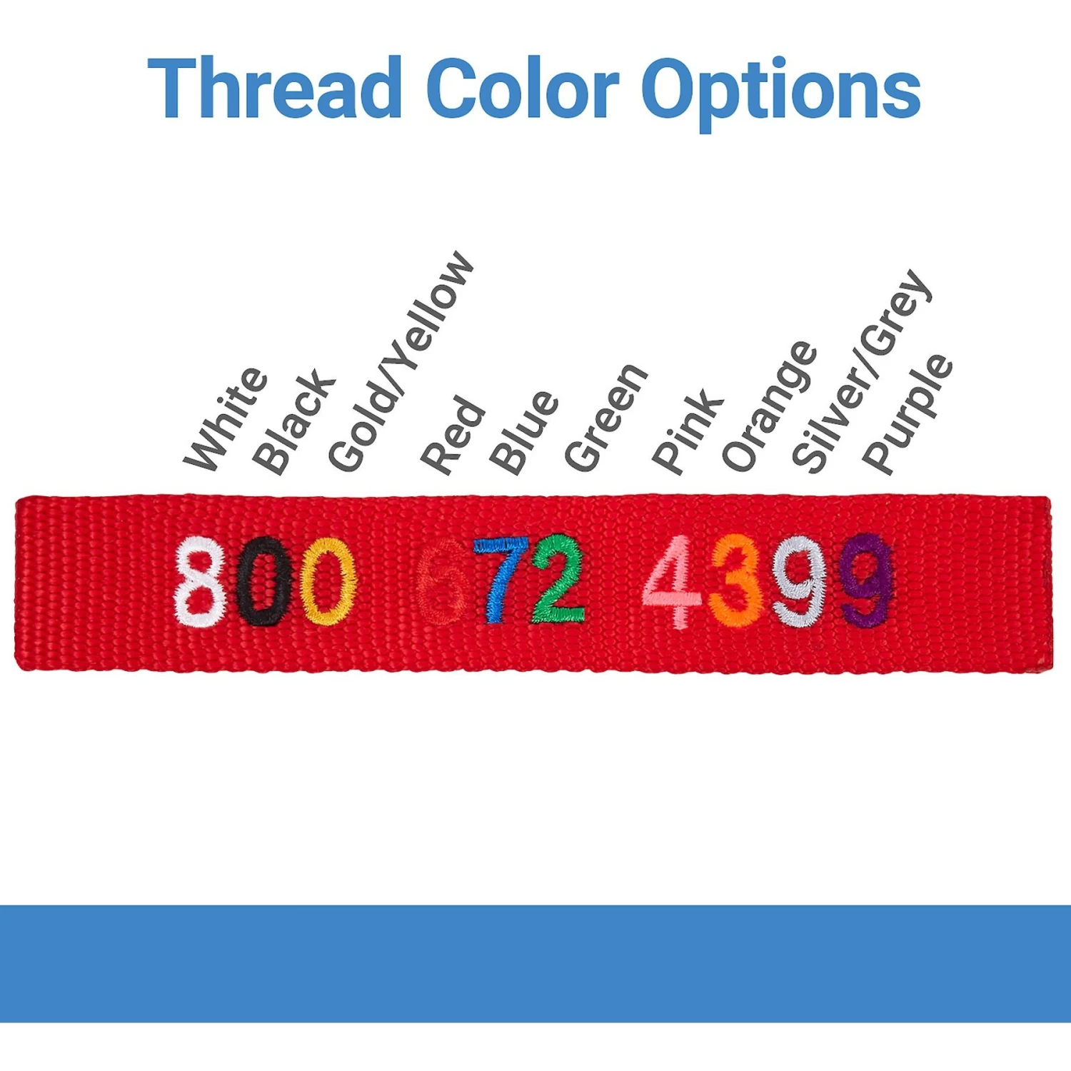 Frisco Solid Nylon Personalized Martingale Dog Collar 4 Frisco Solid Nylon Personalized Martingale Dog Collar - Image 4