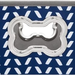 Frisco Rectangle Collapsible Pet Toy Storage Bin, Navy Herringbone 10 Frisco Rectangle Collapsible Pet Toy Storage Bin, Navy Herringbone -Frisco 250574 PT4. AC SS1800 V1613772691