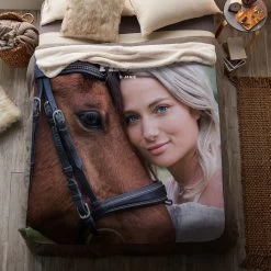 Frisco Portrait Sherpa Fleece Personalized Blanket -Frisco 250807 PT3. AC SS1800 V1610767048