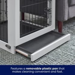 Frisco Double Door Furniture Style Dog Crate, White 8 Frisco Double Door Furniture Style Dog Crate, White -Frisco 253029 PT4. AC SS1800 V1617644245