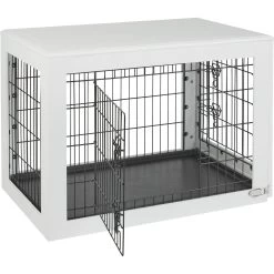 Frisco Double Door Furniture Style Dog Crate, White 9 Frisco Double Door Furniture Style Dog Crate, White -Frisco 253029 PT5. AC SS1800 V1617037661