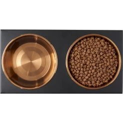 Frisco Copper Stainless Steel Elevated Foldable Double Dog & Cat Bowls 13 Frisco Copper Stainless Steel Elevated Foldable Double Dog & Cat Bowls -Frisco 253060 PT5. AC SS1800 V1616595415