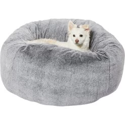 Frisco Plush Pouf Pillow Cat & Dog Bed -Frisco 255195 PT2. AC SS1800 V1616076741