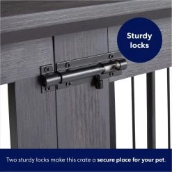 Frisco "Broadway" Dog Crate Credenza & Mat Kit -Frisco 255324 PT5. AC SS1800 V1667228604