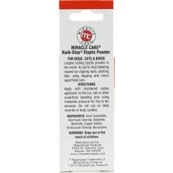 Frisco Dog & Cat Nail Clippers & Miracle Care Kwik-Stop Styptic Powder For Dogs, Cats & Birds 9 Frisco Dog & Cat Nail Clippers & Miracle Care Kwik-Stop Styptic Powder For Dogs, Cats & Birds -Frisco 255589 PT4. AC SS1800 V1604097708