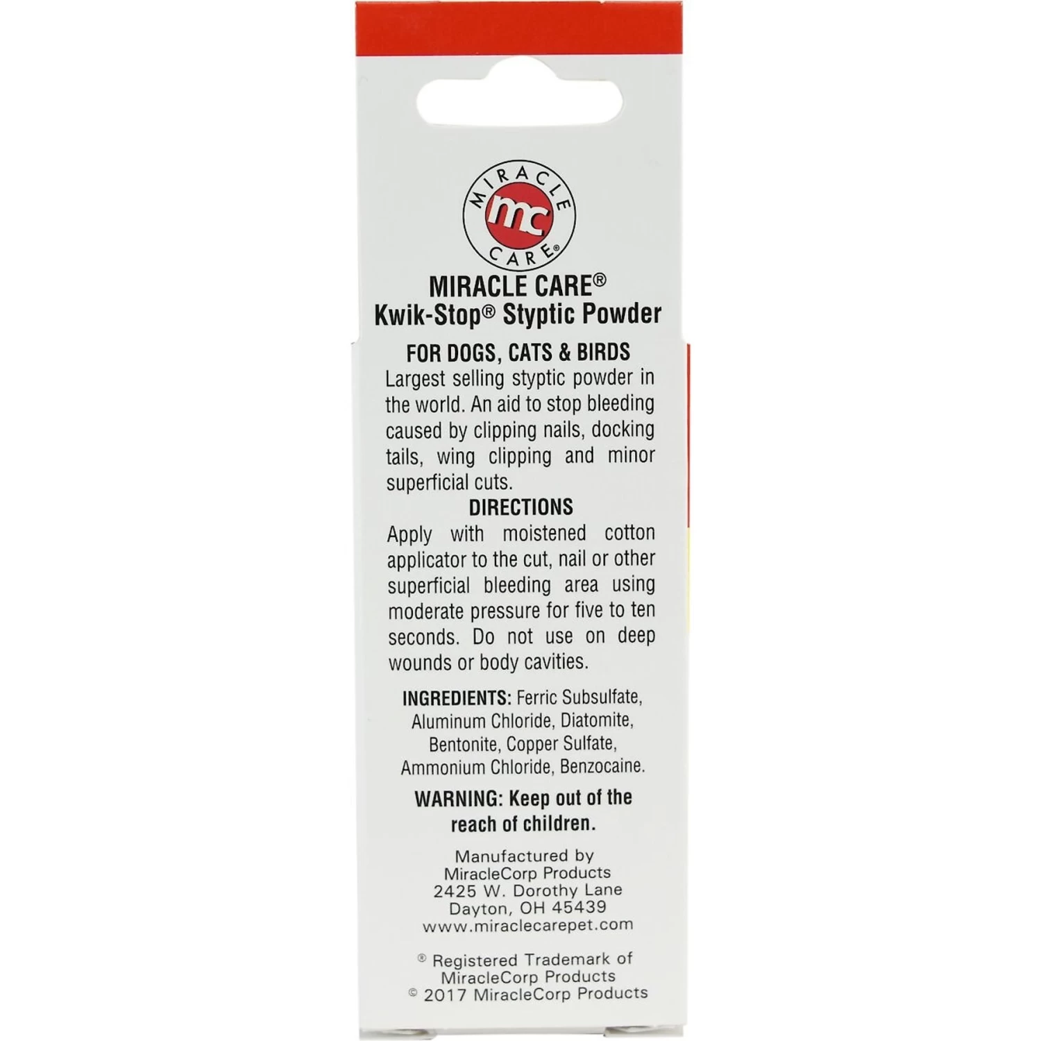 Frisco Dog & Cat Nail Clippers & Miracle Care Kwik-Stop Styptic Powder For Dogs, Cats & Birds 5 Frisco Dog & Cat Nail Clippers & Miracle Care Kwik-Stop Styptic Powder For Dogs, Cats & Birds - Image 5