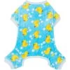 Frisco Dog & Cat Cozy Plush Fleece PJs, Rubber Ducky