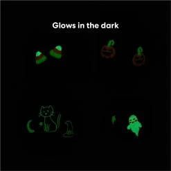 Frisco Halloween Glow In The Dark Fetch Squeaky Tennis Ball Dog Toy -Frisco 270525 PT2. AC SS1800 V1689878831