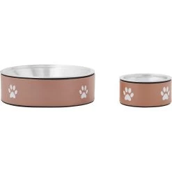Frisco Paw Print Non-Skid Stainless Steel Dog & Cat Bowl 12 Frisco Paw Print Non-Skid Stainless Steel Dog & Cat Bowl -Frisco 277546 PT5. AC SS1800 V1627936032
