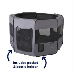 Frisco Soft-Sided Dog, Cat & Small Pet Exercise Playpen -Frisco 277929 PT3. AC SS1800 V1667227657