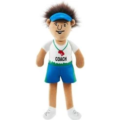 Frisco Gym Teacher Plush Squeaky Dog Toy