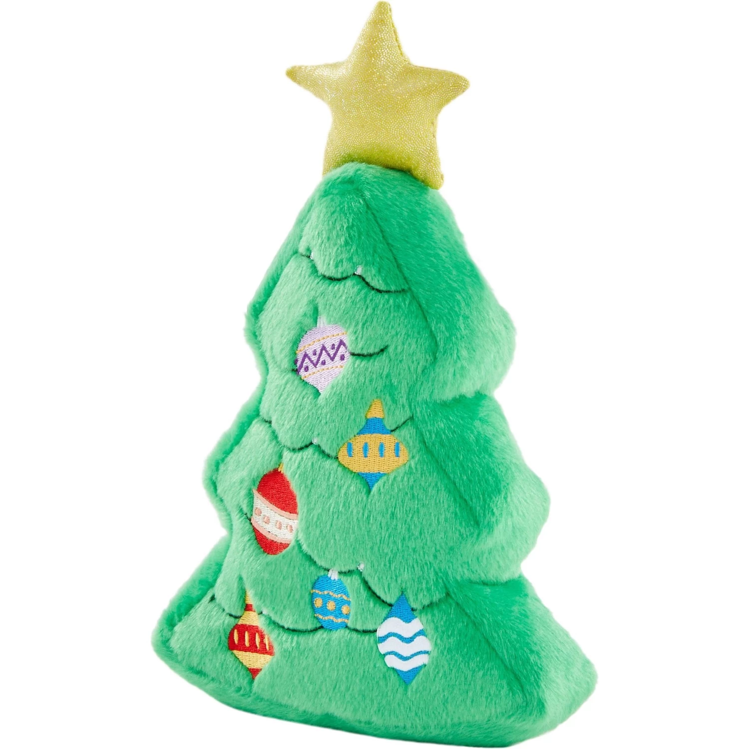 Frisco Holiday Tree Thin Plush Squeaky Dog Toy 1 Frisco Holiday Tree Thin Plush Squeaky Dog Toy
