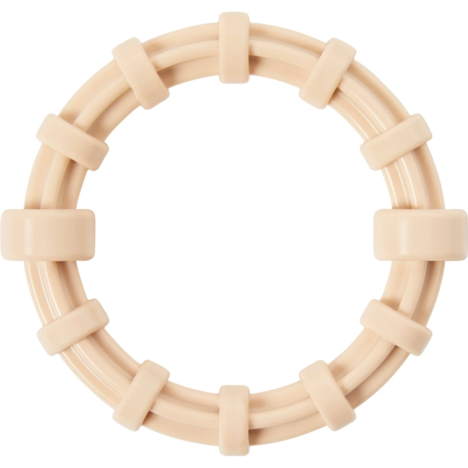 Frisco Ring Tough Nylon Chew Dog Toy, Chicken Flavor 1 Frisco Ring Tough Nylon Chew Dog Toy, Chicken Flavor