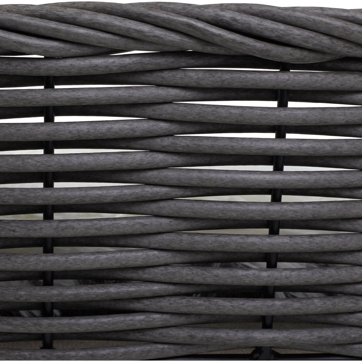 Frisco Elevated Rectangle Wicker Dog & Cat Bed With Eyelash Faux Fur Cushion 5 Frisco Elevated Rectangle Wicker Dog & Cat Bed With Eyelash Faux Fur Cushion - Image 5