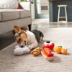 Frisco Lunar New Year Good Fortune Food Plush Squeaky Dog Toy -Frisco 298883 PT3. AC SS1800 V1640269293