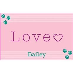 Frisco Love Cutout Personalized Dog & Cat Placemat 6 Frisco Love Cutout Personalized Dog & Cat Placemat -Frisco 299558 PT2. AC SS1800 V1636048343