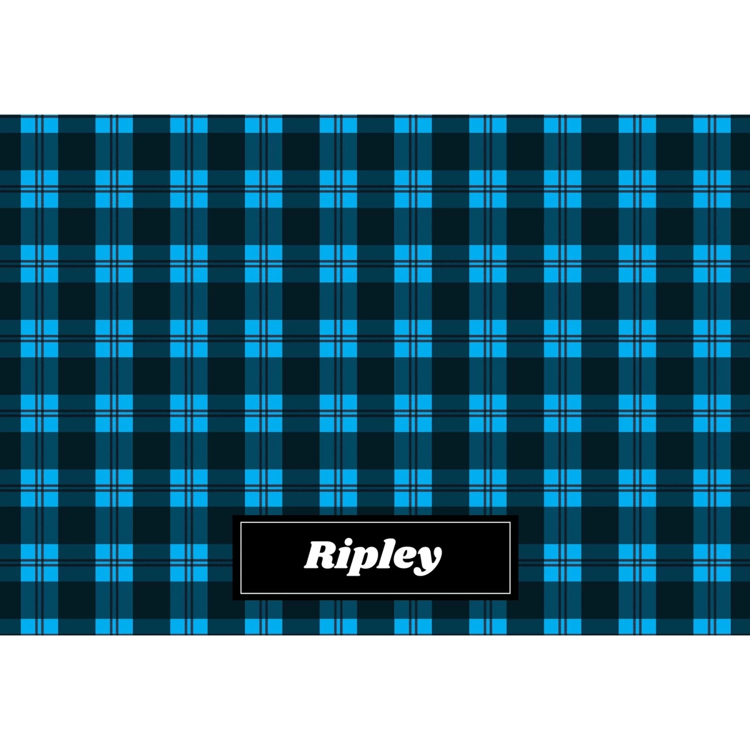 Frisco Plaid Personalized Dog & Cat Placemat 3 Frisco Plaid Personalized Dog & Cat Placemat - Image 3