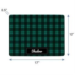 Frisco Plaid Personalized Dog & Cat Placemat 8 Frisco Plaid Personalized Dog & Cat Placemat -Frisco 299564 PT3. AC SS1800 V1636120294