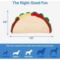 Frisco Pizza Slice Plush Squeaky Dog Toy & Frisco Taco Plush Squeaky Dog Toy 12 Frisco Pizza Slice Plush Squeaky Dog Toy & Frisco Taco Plush Squeaky Dog Toy -Frisco 302494 PT5. AC SS1800 V1623084457